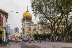 Sultan Mosque at Kampong Glam in Singapore