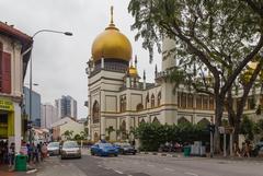 Sultan Mosque in Kampong Glam, Singapore