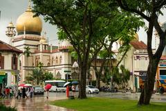 Masjid Sultan panoramic view