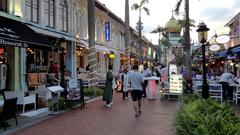 Masjid Sultan Mosque in the Arab Street Area of Singapore