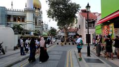 Masjid Sultan Mosque in Arab Street Area, Singapore