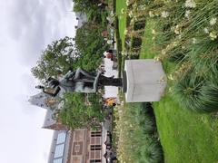 Amsterdam Rijksmuseum entrance with people and historic building