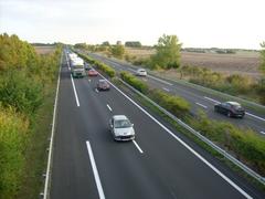 Autoroute A10 near Saintes