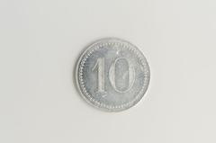 Bon pour 10 centimes de franc des Nouvelles Galeries, ville de Saintes, début du XXe siècle