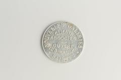 Early 20th century 5 centimes necessity coin from Saintes, France