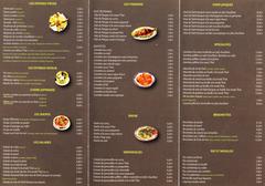 restaurant Gourmet d'Asie takeout menu 2013