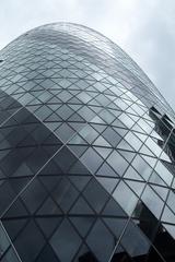 30 St Mary’s Axe, also known as the Gherkin, in London