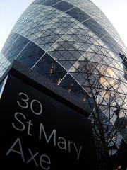 30 St Mary Axe, the Gherkin building in London