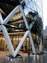 30 St Mary Axe skyscraper in London