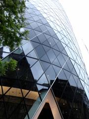 30 St Mary Axe, also known as The Gherkin, in London