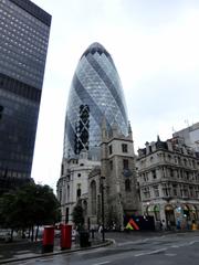 30 St Mary Axe skyscraper in London