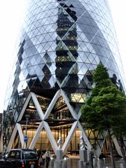 30 St Mary Axe skyscraper in London