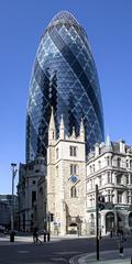 30 St Mary Axe in June 2023