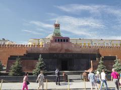 Lenin's Mausoleum at Red Square in Moscow, Russia