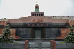 Lenin's Mausoleum in Red Square, Moscow