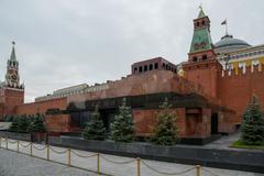 Lenin's Mausoleum in Red Square, Moscow