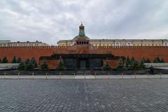 Lenin's Mausoleum in Red Square, Moscow