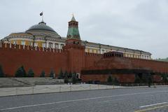 Lenin's Mausoleum in Moscow's Red Square