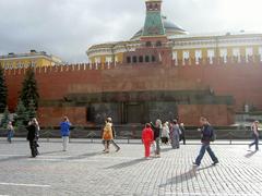 Lenin's Mausoleum exterior view