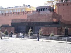 Lenin's Mausoleum in Red Square, Moscow