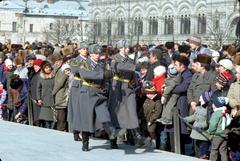 Red Square, Moscow, USSR, 1990