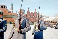 Red Square in Moscow, USSR, 1990