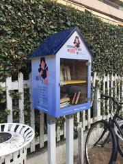 Free Book Exchange Box on Avenue Notre Dame des Passes in Arcachon