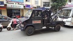 Mizoram Police Tow Truck 407