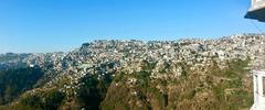 Aizawl city panoramic view