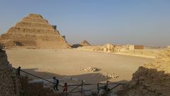 Pyramid of Djoser in Egypt