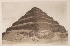 Step Pyramid of Saqqara near Cairo in 1950