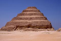 Djoser's Stepped Pyramid in Giza, Egypt