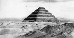 Step Pyramid of Djoser at Sakkara, Old Kingdom, Egypt