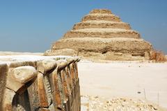 Djoser Pyramid in Saqqara, Egypt