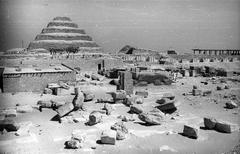 Djoser Pharaoh's burial complex with Egypt's first pyramid, the Step Pyramid