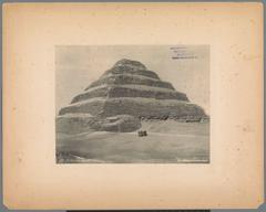 The Pyramid of Djoser in Saqqara, stair-step pyramid