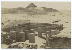 Tomb of Titi at Saqqara, photograph by Zangaki