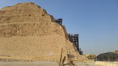 Pyramid of Djoser at Saqqara, Egypt