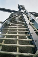 Windmill blades of Molen van Sloten in Amsterdam