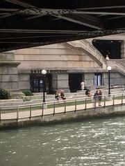 Chicago Riverwalk at Michigan Avenue in 2016