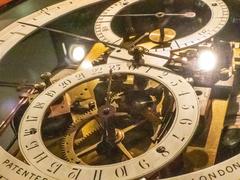 Clock at Royal Observatory Greenwich showing the time