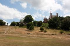 Royal Observatory Greenwich from Greenwich Park in London, July 2010