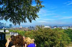 View of Millennium Dome from Greenwich Royal Observatory