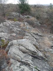 Top of Boojum Rock in Middlesex Fells Reservation, Malden, MA