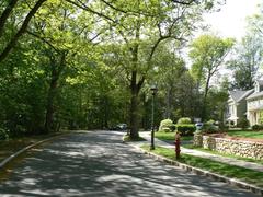 Hillcrest Parkway in Winchester, Massachusetts, part of Middlesex Fells Reservation Parkways