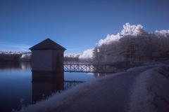 Middlesex Fells in infrared with a 60D camera and Hoya R72 filter