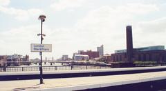 Blackfriars Station and River Thames in 2000