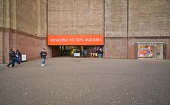 Entrance to the Tate Modern art gallery in London