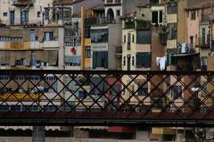 Houses Along Onyar River in Girona