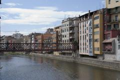 Pont de Ferro over Onyar River in Girona